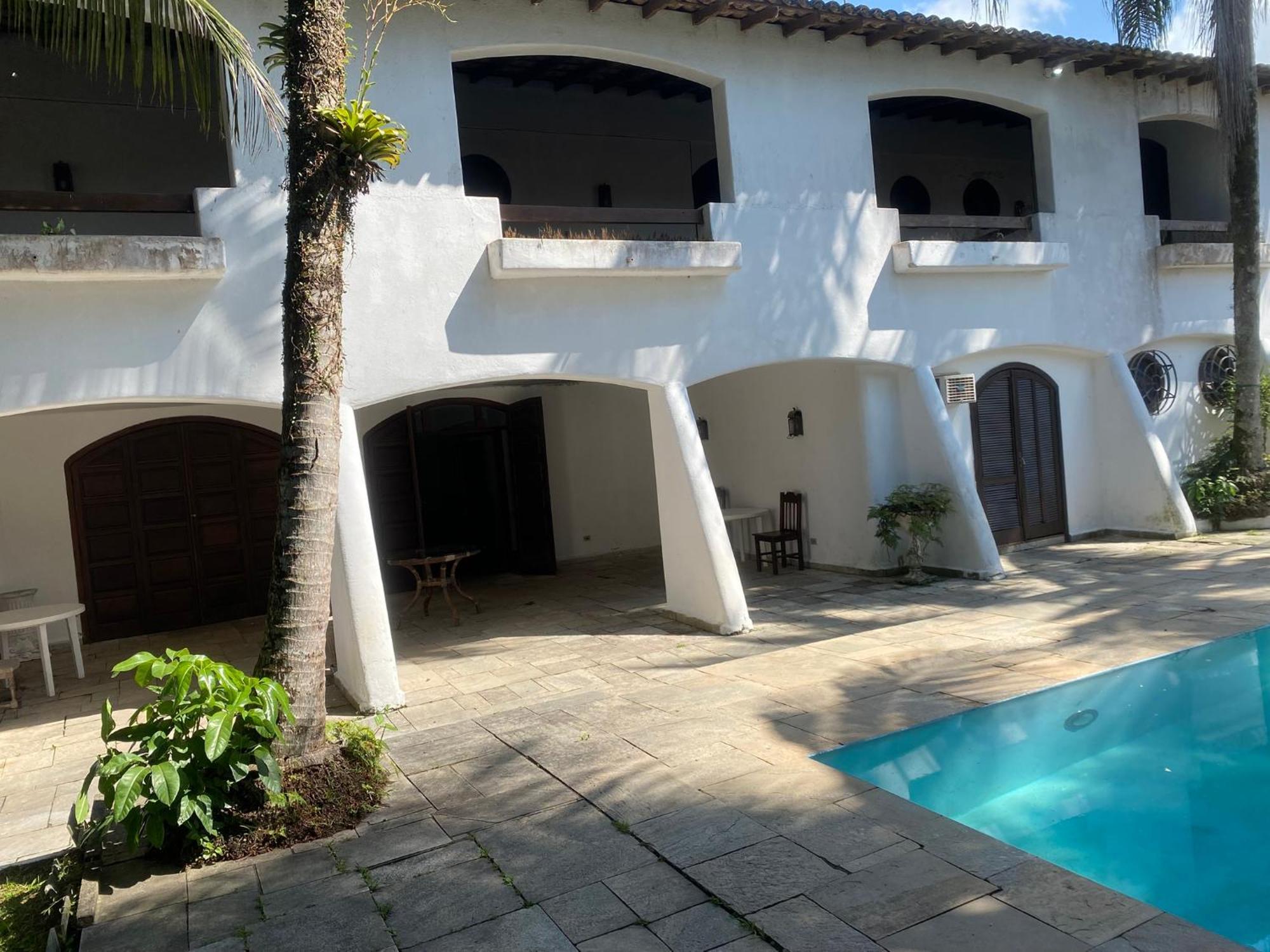 Casarao No Guaruja Com Piscina Villa Exterior photo
