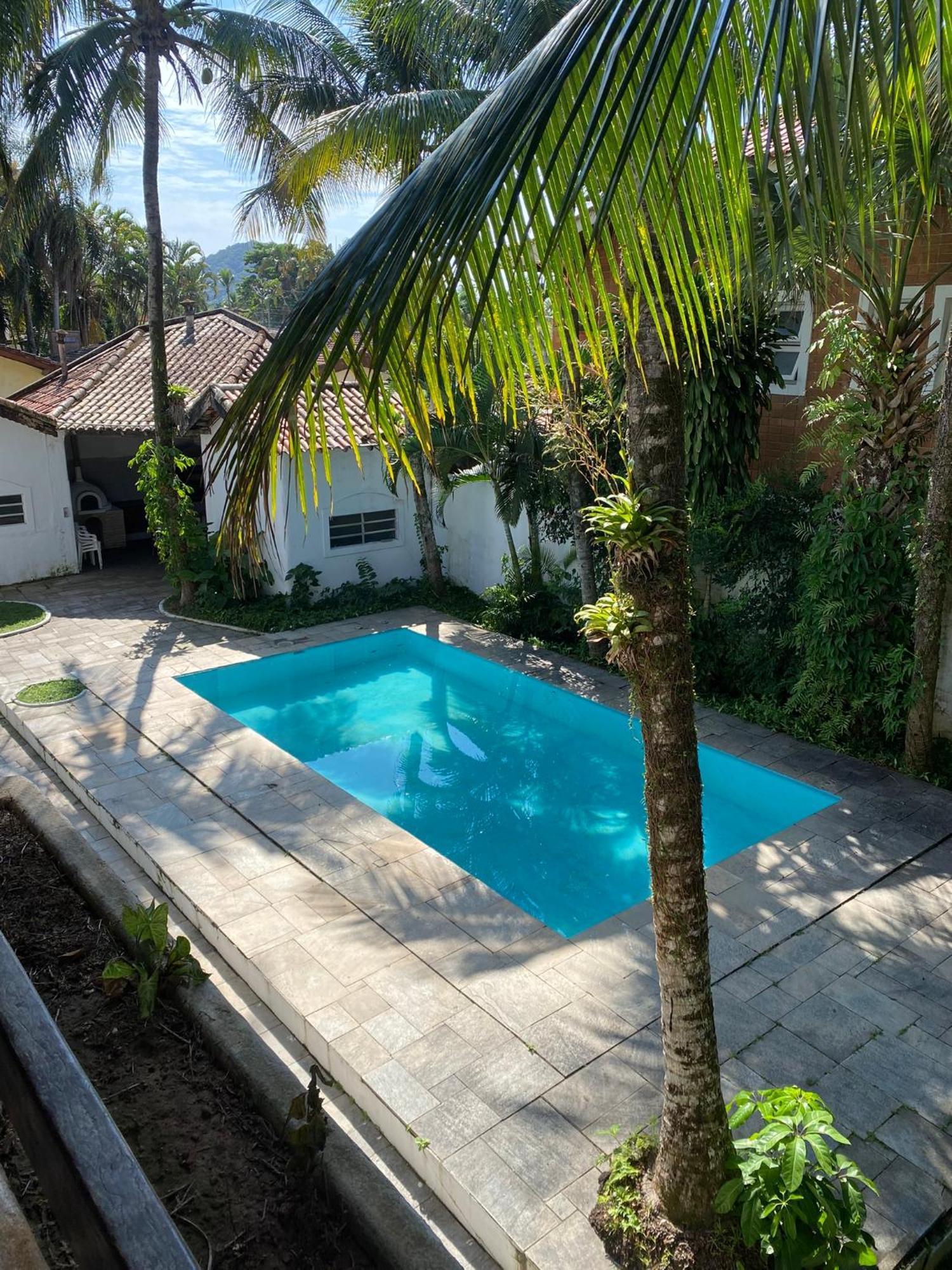 Casarao No Guaruja Com Piscina Villa Exterior photo