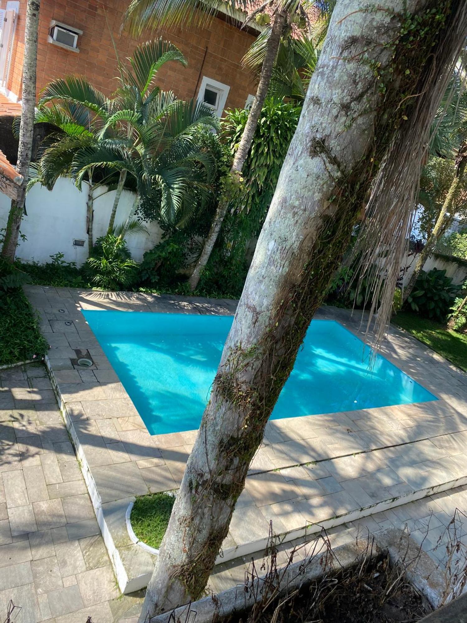 Casarao No Guaruja Com Piscina Villa Exterior photo
