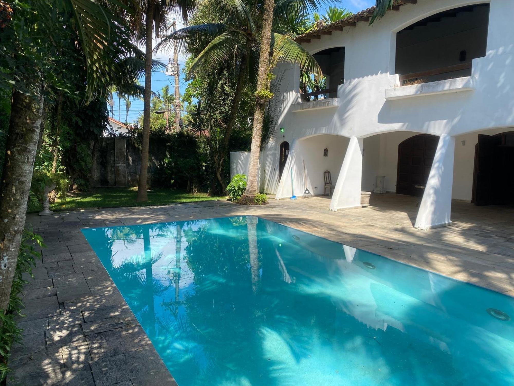 Casarao No Guaruja Com Piscina Villa Exterior photo