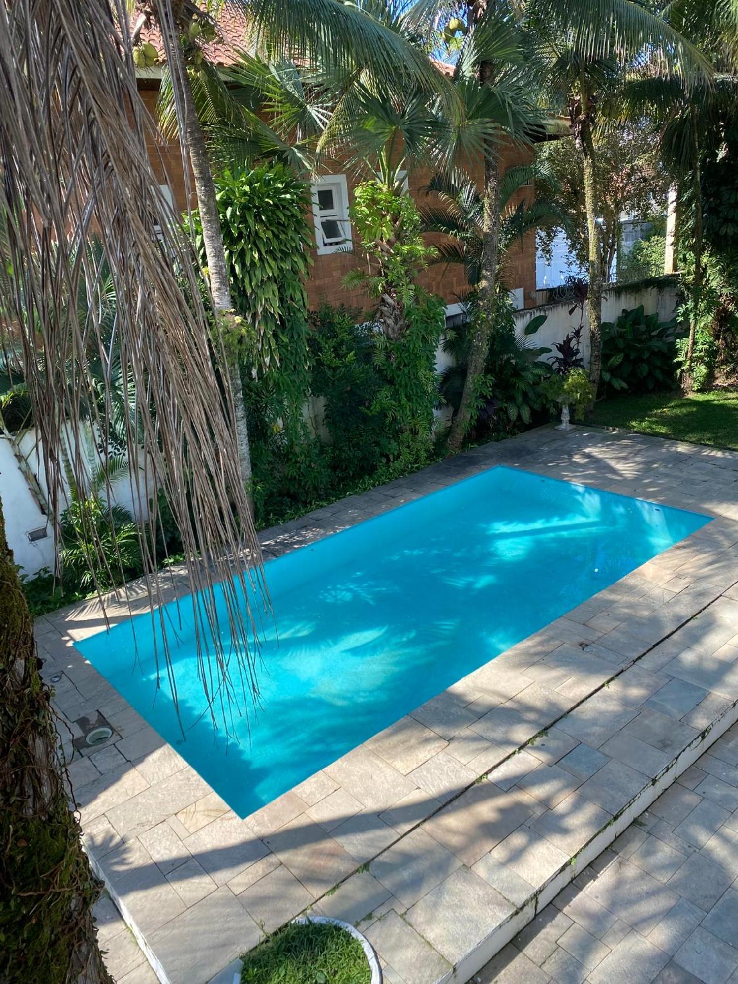 Casarao No Guaruja Com Piscina Villa Exterior photo