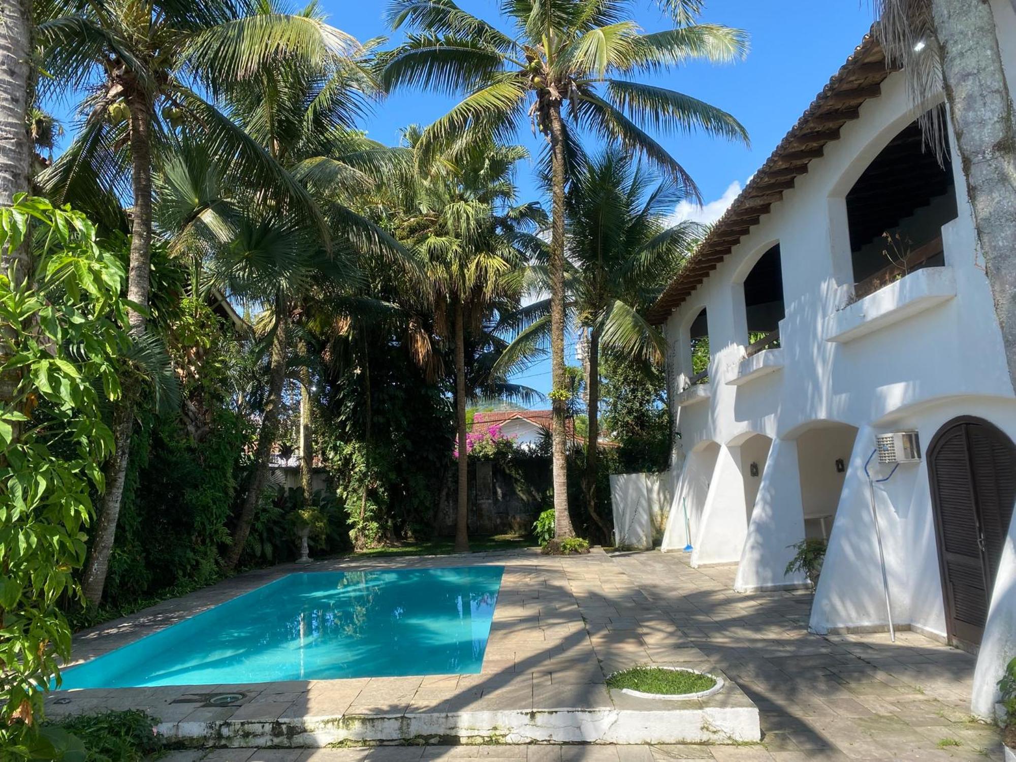 Casarao No Guaruja Com Piscina Villa Exterior photo
